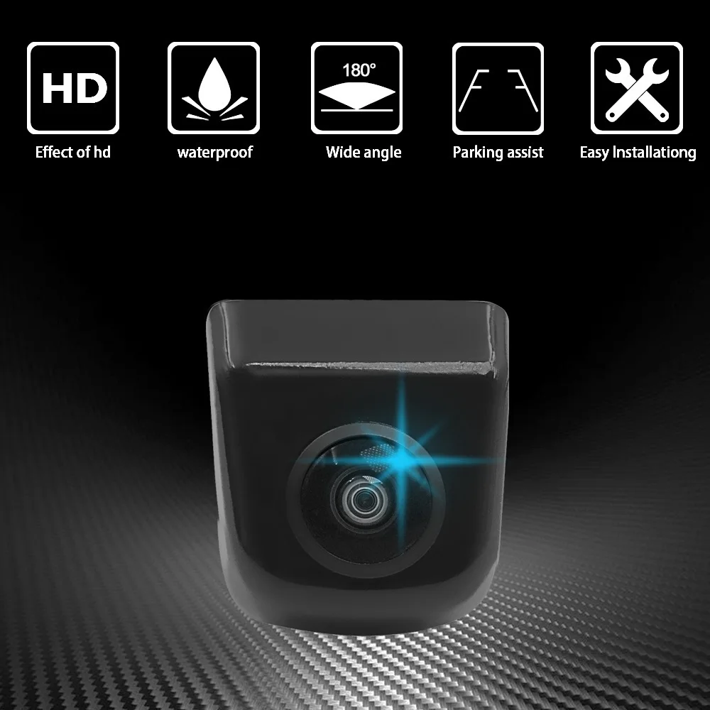 OHANEE 180 stopni HD obiektyw rybie oko Starlight Night Vision pojazd tylny/kamera z widokiem z przodu 15m widoczna kamera samochodowa OHANEE 180 stopni HD obiektyw rybie oko Starlight Night Vision pojazd tylny/kamera z widokiem z przodu 15m widoczna kamera samochodowa