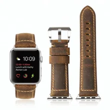 Браслет Eastar из натуральной кожи для Apple Watch 42 мм 38 мм iWatch аксессуары для часов Apple Watch 5 4 3 2 ремешок для часов