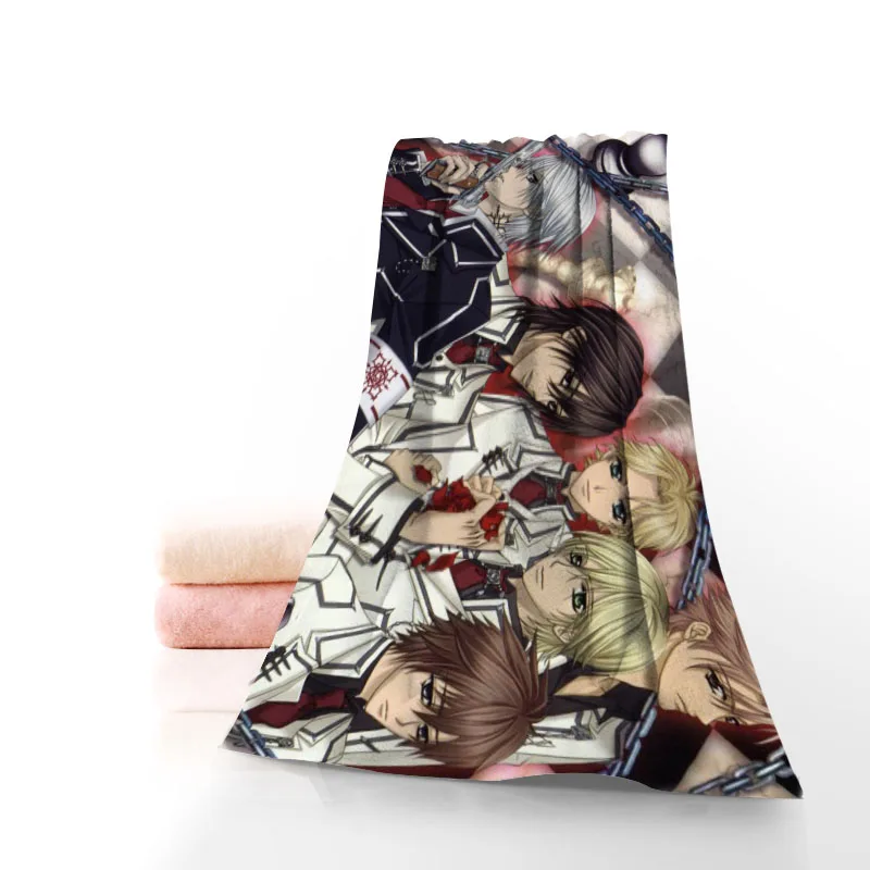 New Vampire Knight Towel Printed Cotton Face/Bath Towels Microfiber Fabric For Kids Men Women Shower Towels 70X140cm
