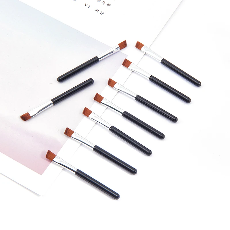 

MECOLOR small angled Eyebrow Makeup Brush Eye powder Brushes Cosmetics beauty DIY tools wholesale