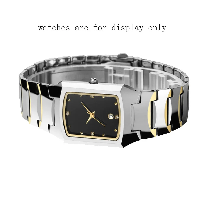 Tungsten Steel Watchbands 21x12mm 13.5 