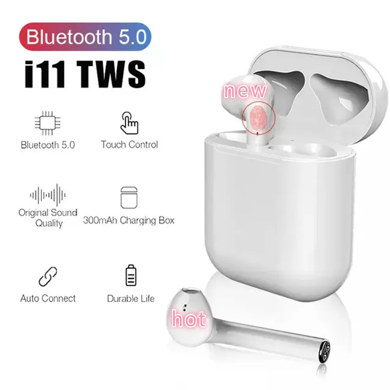 

TWS Bluetooth Wireless Earphones in esr for iPhone Android 5.0 i11 i12
