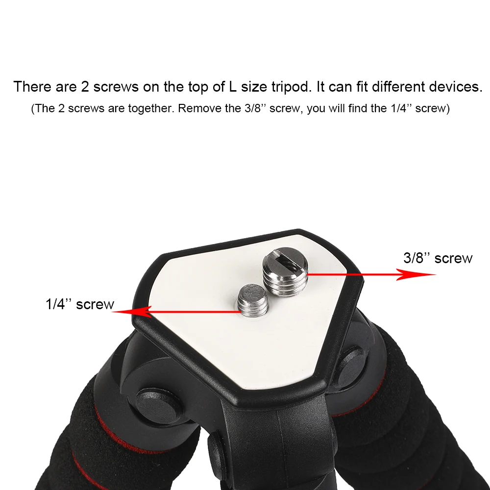 Гибкий штатив Осьминог с губкой аксессуары для камеры Canon/Nikon/Sony Go pro 7 6 5H9R Sj9 Sj8 DJI OSMO