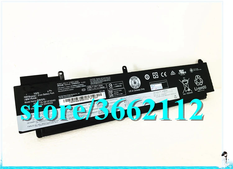 Новый аккумулятор для ноутбука 00HW023/00HW022/00HW036 совместимый с Thinkpad T460s T470s Series SB10F46460