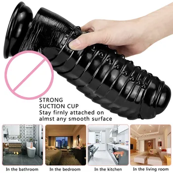 Realistic Dildo Large Anal Dilatador Butt Plug Dragon Thick Huge Penis Giant Vagina Massager Sex Toys for Women Adult Supplies 5