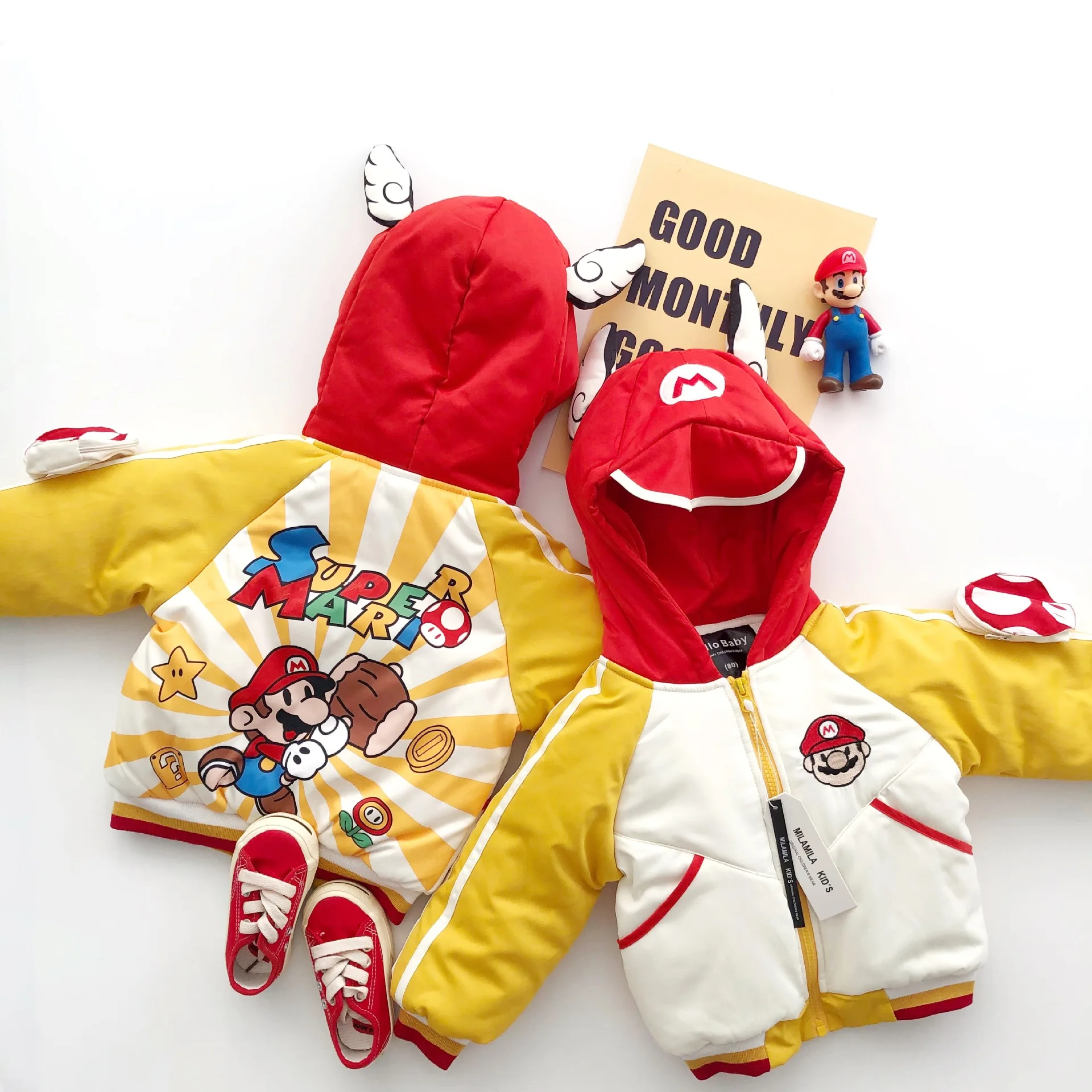 

Tonytaobaby A New Cartoon Cotton Padded Jacket for Boys and Girls In Winter Kids Down Jacket