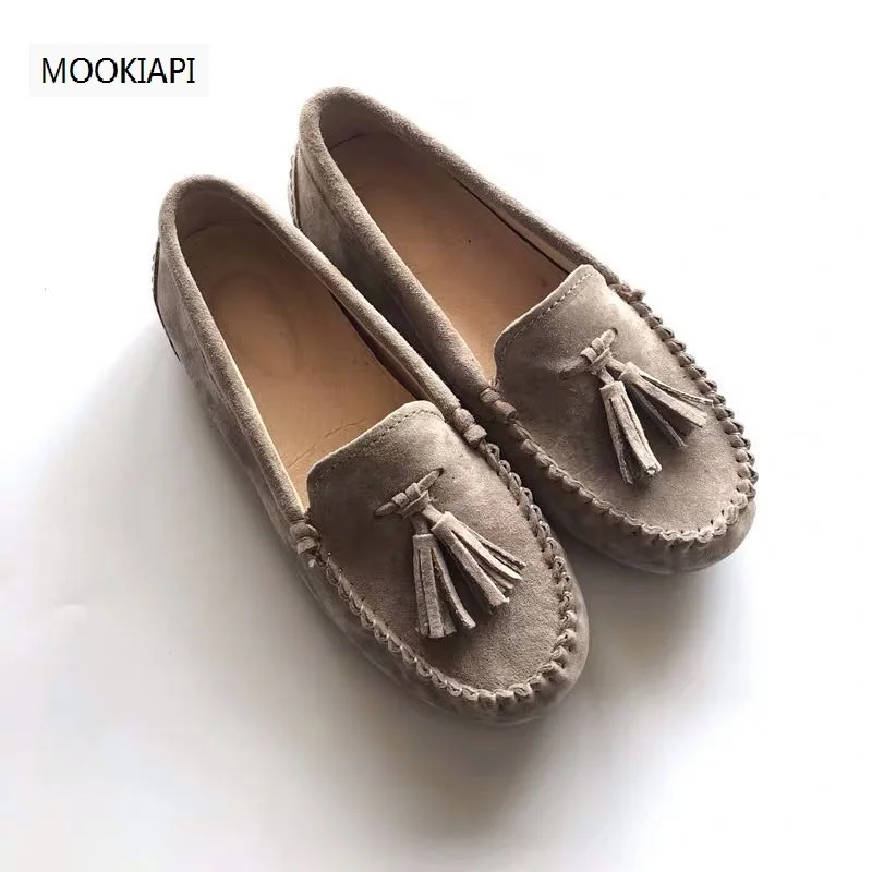 Chinese Brand Women's Shoes 100% Real Leather Classic Women's Loafers Women Flats Shoes Summer women shoes