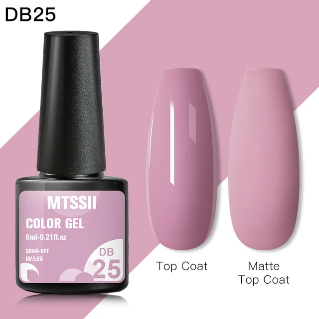 Mtssii Reflective Glitter Gel Nail Polish 6ml Sparkling Auroras Laser Nail Gel Nail Art Varnish Semi Permanent Top Base Gel Q12778 NO Reflective