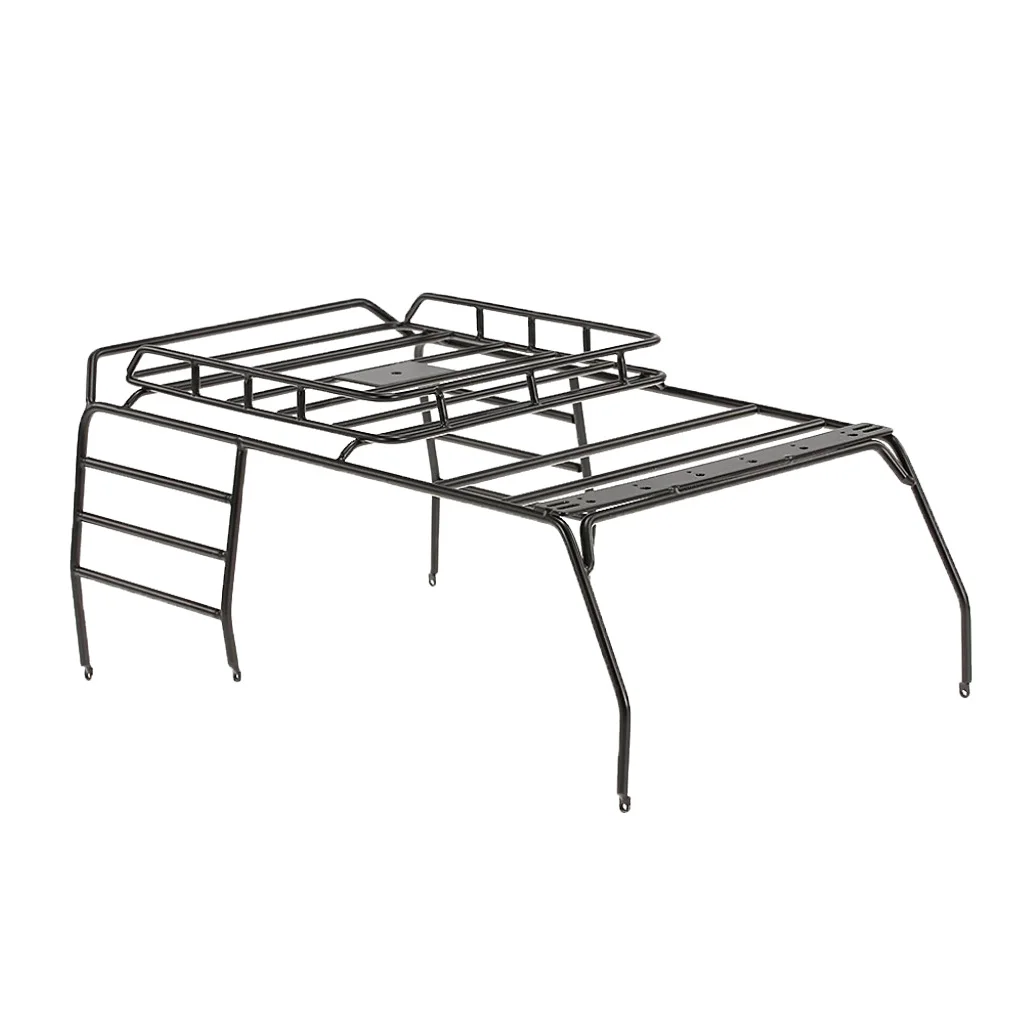 1/10th RC Rock Crawlers Body Roof Rack Metal Luggage Carrier for Axial SCX10