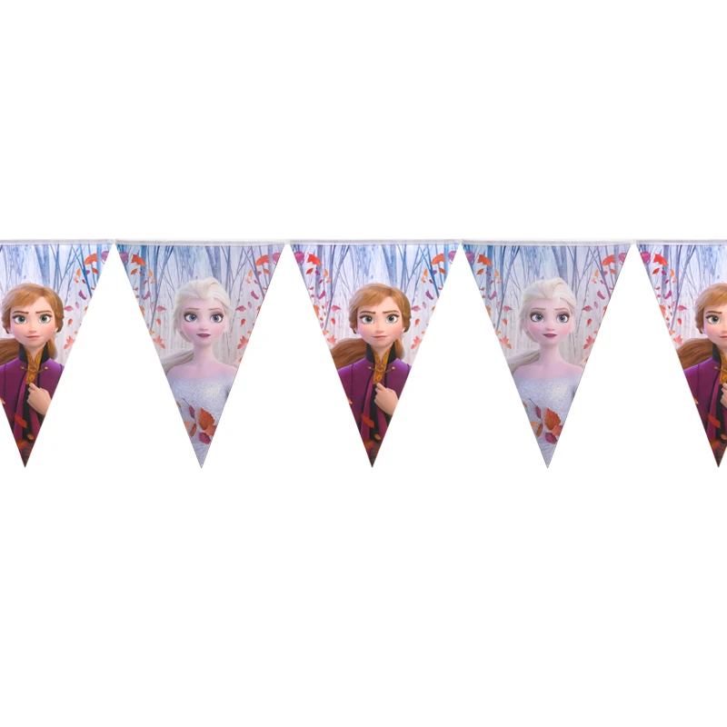 12pcs Flag Замороженные фольгированные шары Олаф на день рождения украшения Олаф фольгированные шары мультфильм милый снеговик для детей день рождения - Цвет: 12pcs Flag