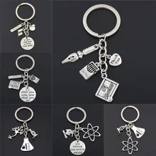 Европа и Америка, международная торговля, перекрестная торговля, аксессуары, брелок для ключей, подарок на день учительницы, брелок "благодарение"