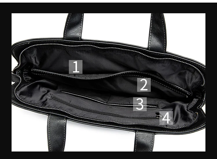 KUDIAN Bear, минималистичный мужской портфель, сумки для ноутбука, черная деловая мужская сумка, Сумки из искусственной кожи, сумки на плечо, Bolsa BIG037 PM49