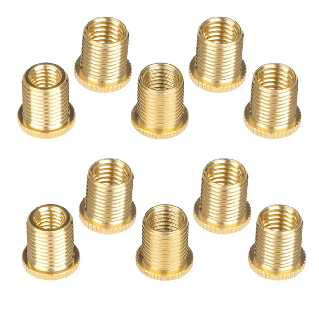 10X Aluminum Alloy Gear Shift Knob Thread Adapter Nuts Insert Set M10x1.25 | Автомобили и мотоциклы