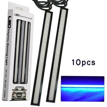 

Car Daytime Running Lights Lamp Driving Aluminum 500LM DRL Fog Dustproof