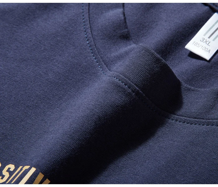 Большие размеры 5XL 6XL 7XL 8XL Мужская футболка с длинными рукавами Новая Модная хлопковая Свободная Повседневная футболка с принтом Мужская брендовая одежда
