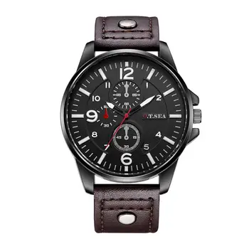 

HobbyLane Men Wristwatch Fashion Luxury Belt Quartz Casual Watch Quartz Movement Wristwatch