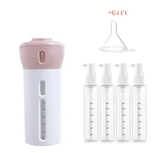 Дорожная бутылка портативная нажимная косметическая бутылка для лосьона образец маленькая бутылка дорожная бутылка с распылителем набор