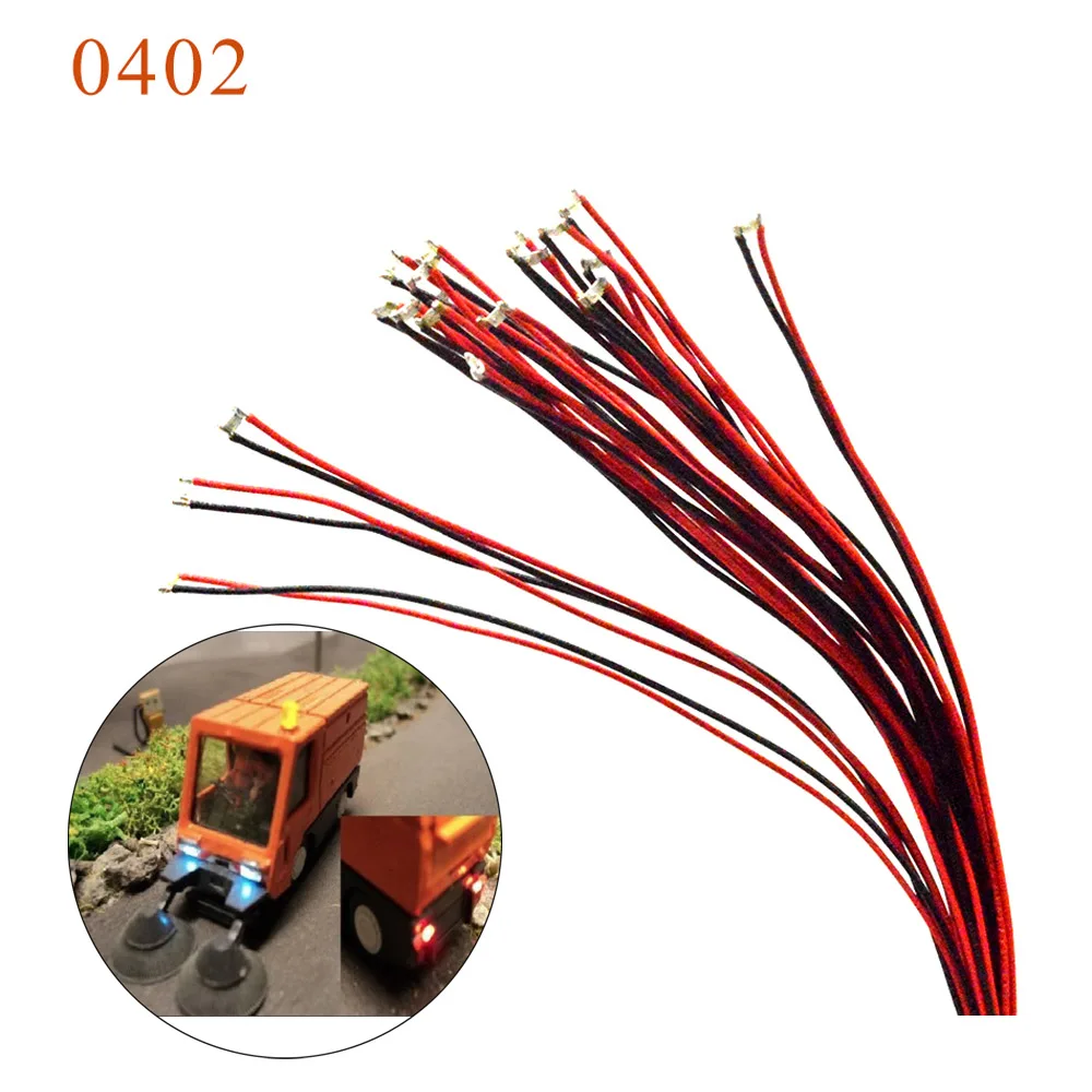10pcs 0402 0.28mm SMD Pre-soldered Micro Litz Wired LED Leads 20cm 3V Patch Lights For Diorama Architectural Model Making 3 10pcs 0402 0.28mm SMD Pre-soldered Micro Litz Wired LED Leads 20cm 3V Patch Lights For Diorama Architectural Model Making 3
