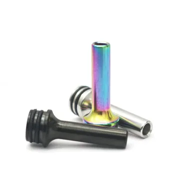 

5pcs Long Type 510 SS Drip Tip Electronic Cigarette Stainless Steel 510 Drip Tip Mouthpiece for eGo 510 RDA RTA Tank