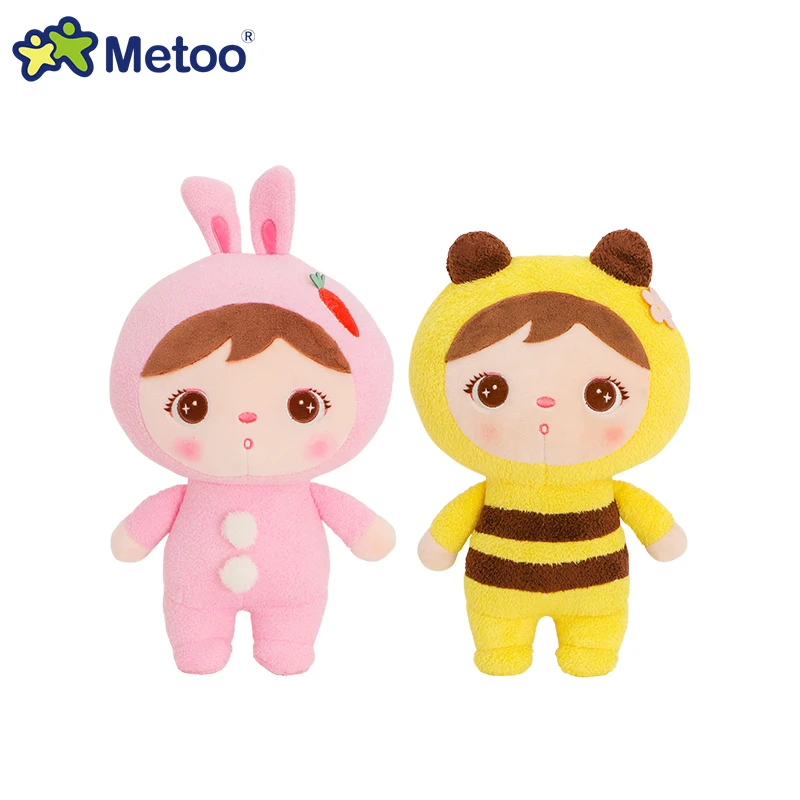 2021 New Metoo Dolls Stuffed Toys Mini Keppel For Girls Boys Baby Beautiful Rabbit Unicorn  Soft Animals For Kids Gift Infants