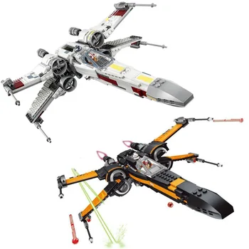 

Compatible Lepinblock Starwars 05004 05145 X Wing Star Tie Fighter Building Blocks Compatible Star Wars Plan Children Toy 75149