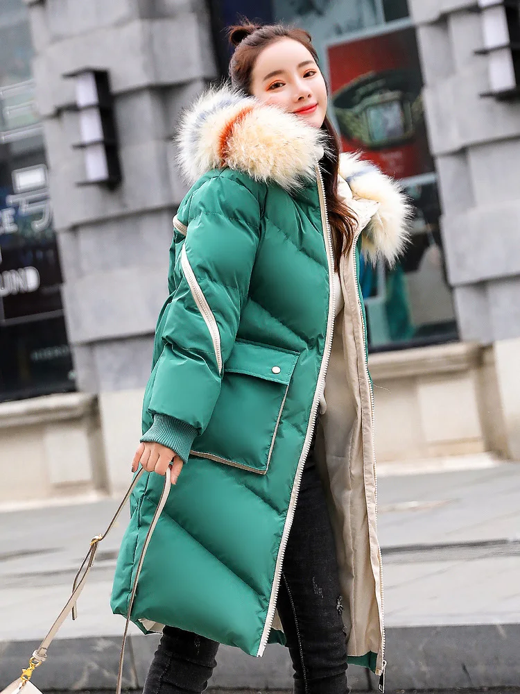 

Winter Jacket Women Parka Long Coat Down Cotton Padded Warm Jacket Korean Women Clothes 2020 Dyy-YKX9995 YY2006