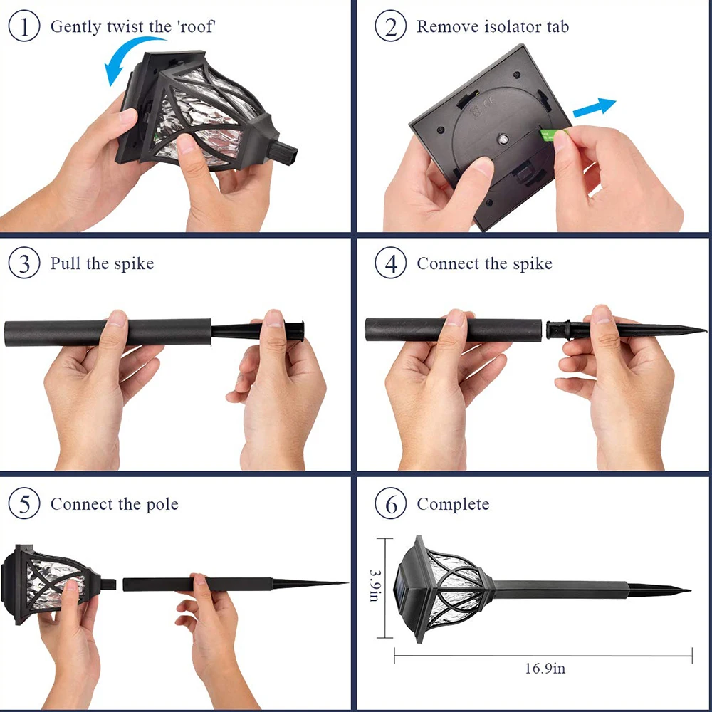 Solar Pathway Lamps 4