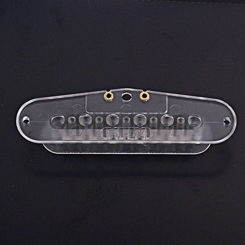 

Pack of 3 Transparent Electric Guitar Bridge Single Coil Pickup Bobbin Model 52mm DIY