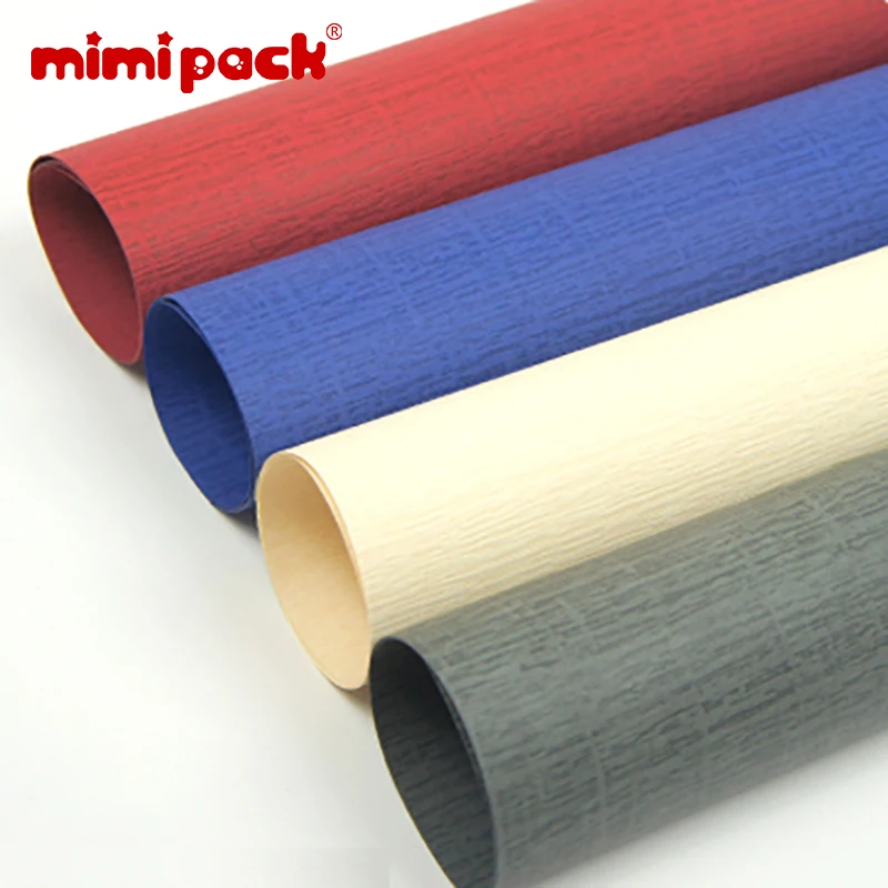 Набор из 20 самодельных цветочных упаковочных бумаг mimipack 4 цвета ручная работа