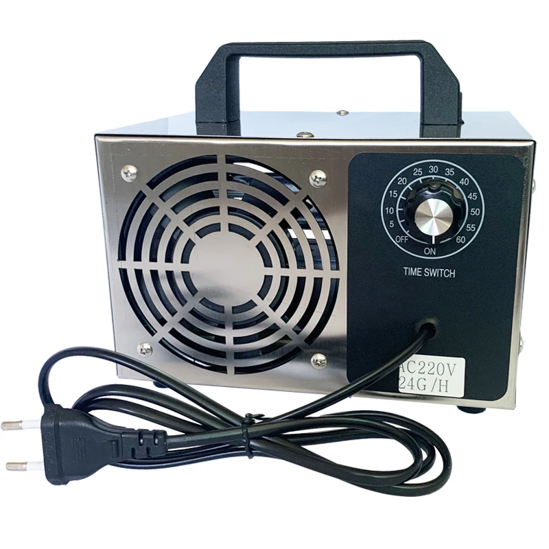 Kaufen 220V 24 gr std 10 gr std O3 Ozon Generator Ozonator maschine air purifier Luft Reiniger deodorizer sanitizer mit Timing Schalter