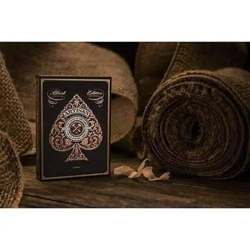 Deck of Cards Black Artisan by Theory11 | Спорт и развлечения