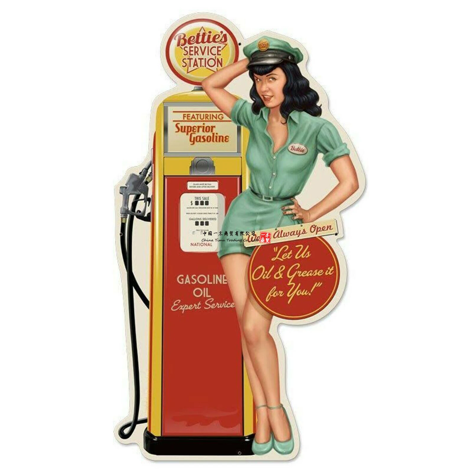 Decalcomanie Pechincha Per Rat Rod Hot Rod Sticker Vintage Racing Rat Fink Oil Gas Pin-Up Oil Gas Tools