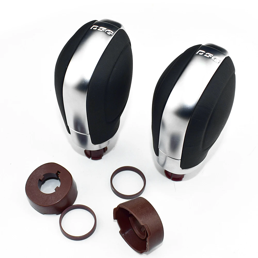 

Leather Car Auto Gear Shift Knob Shift Lever Stick Head for VW Passat CC Jetta Golf 6 GTI MK6 Automatic Gear Head