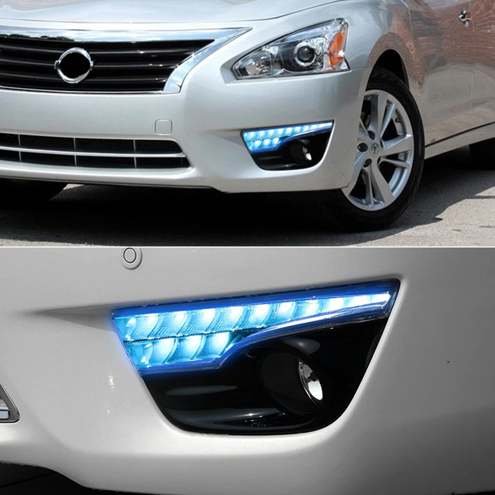 CSCSNL 2 шт. DRL для Nissan Altima Teana 2013 2014 2015 2016 светодиодсветодиодный дневные ходовые огни