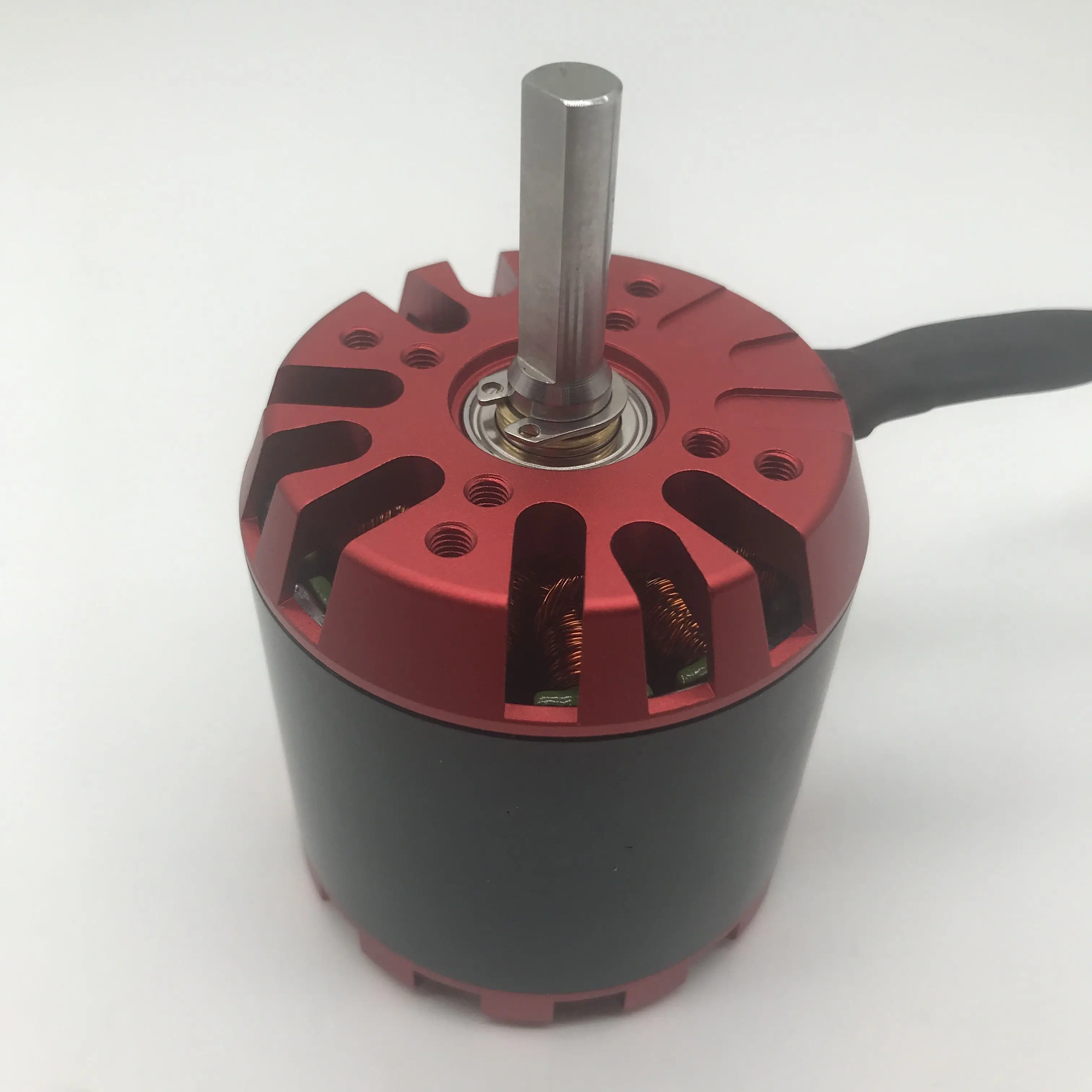 N6374, 2800W, 24-36V, shaft diameter 10mm, KV170, brushless outer rotor DC motor, skateboard, model airplane