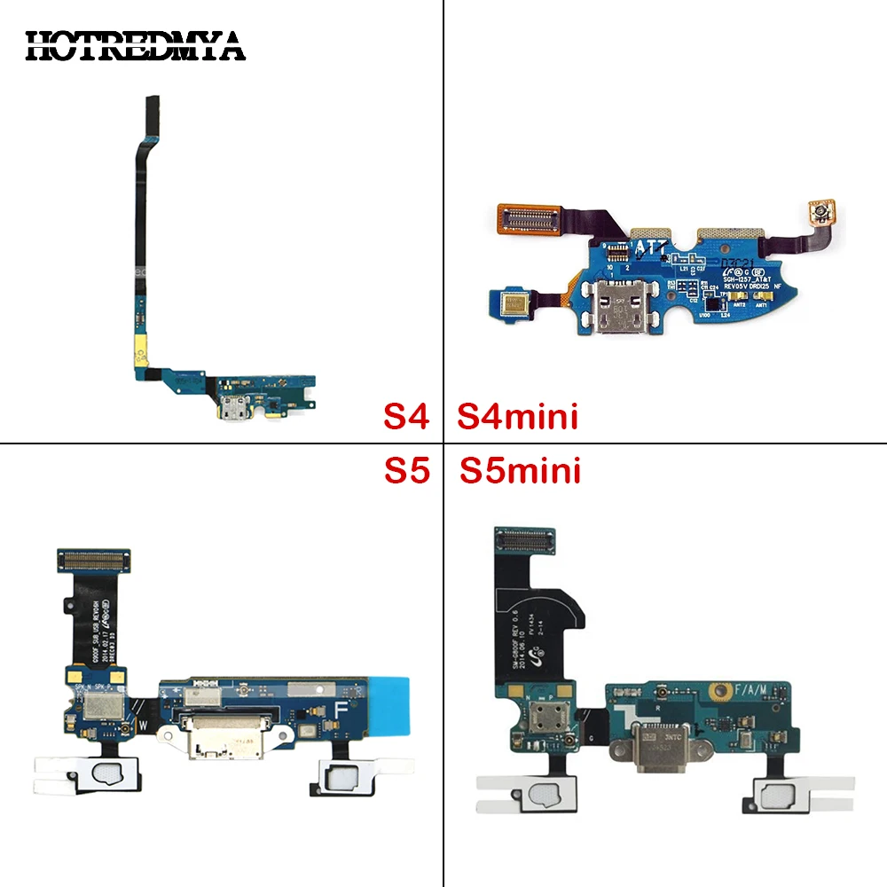 

Charging Port Flex Cable For Samsung Galaxy S4 S5 Mini i9505 i9500 i337 i9192 i9195 G900 G900F Charger Dock Connector USB Socket