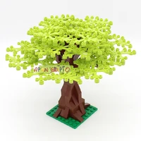DIY Building Blocks Garden Plants Tree 7Color Educational Creative Figures Bricks Size Compatible With Brands Toys for Children 2