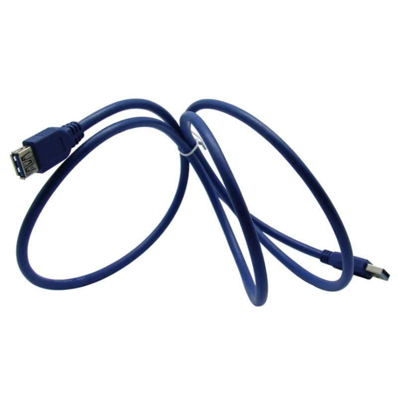 USB3.0 Extension Cable USB 3.0 Cable Male to Female Data Sync Fast Speed Cord Connector for Laptop PC Printer Hard Disk