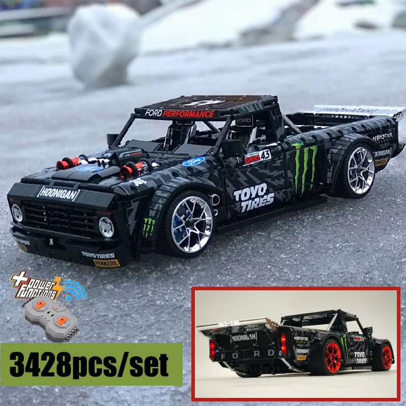 Мощный Радиоуправляемый двигатель Ford Mustang Hoonicorn F-150 es Супер гоночный подходит для
