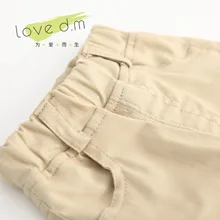 Детская одежда Детские мужские и женские детские повседневные брюки с вышитыми буквами Dk016