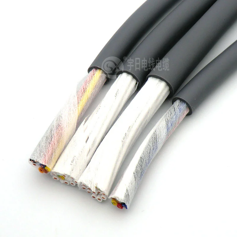 Towline провод 7 core 0 5 75 1 5мм ² Высокая Гибкая 20 18 17 16 AWG серый кабель с цепью м