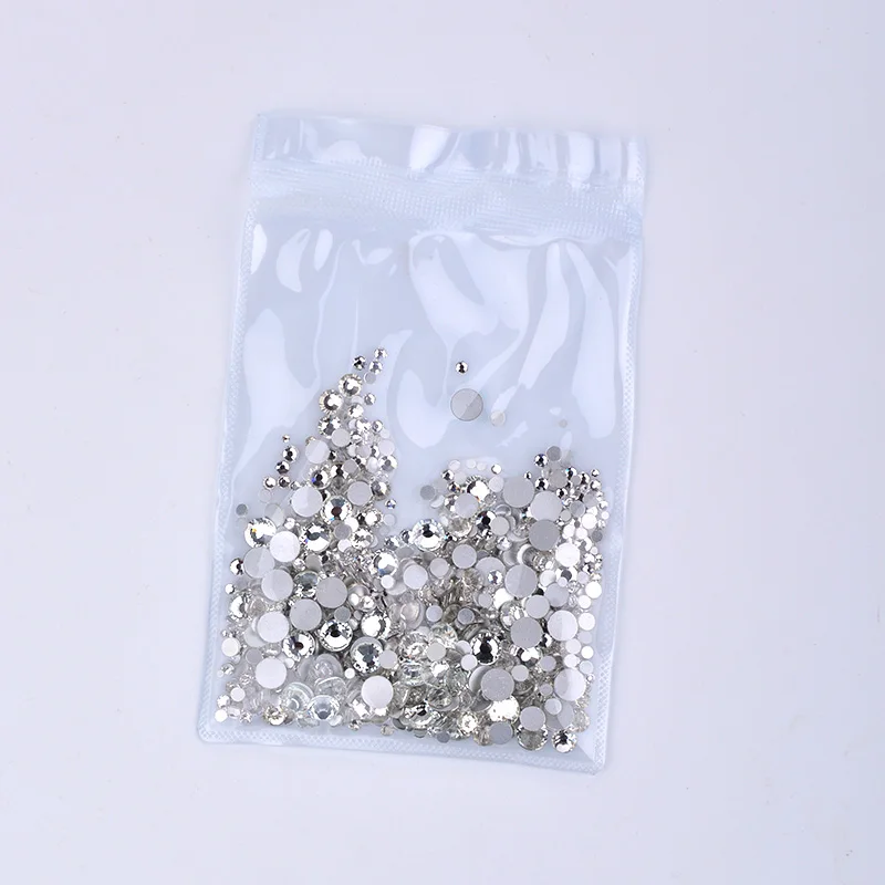 JUNAO-1440pcs-Mix-Size-Clear-White-Rhinestones-Nail-Art-Stones-Glass-Strass-Non-Hotfix-Flatback-Round (2)