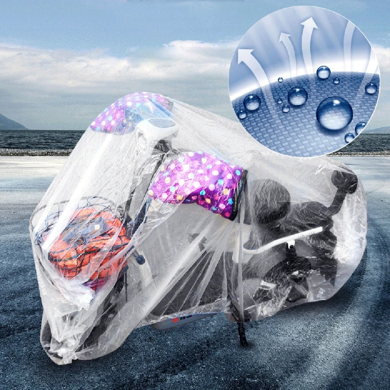 capa protetora para proteção descartável transparente para todas as estações ao ar prova contra chuva poeira