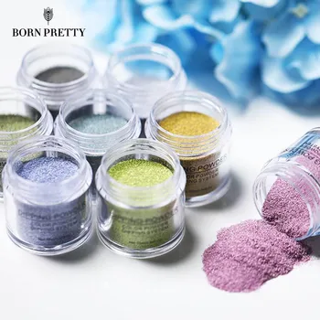 

BORN PRETTY Dipping Nail Powder Base Top Coat Dipping Nail Powder Holographics Glitter Gradient Shining Nail Art decorations