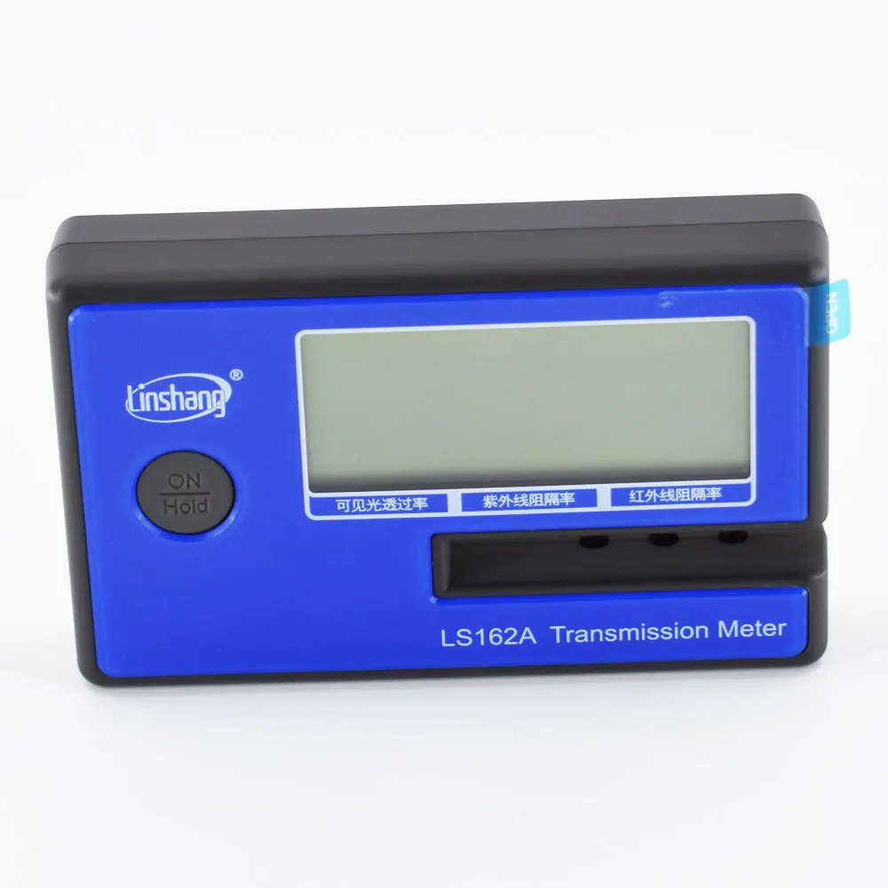 Portable LS162A solar film Transmission Meter VLT UV IR transmittance Rate laminated glass Car side glass Window Tint Meter