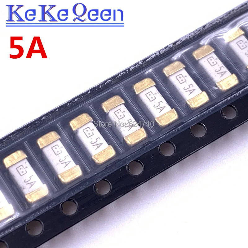 10*10 шт. = 100 шт. 1808 SMD 1A 2A 3A 4A 5A 6.3A 8A 10A 12A 15A каждый 10 шт. SMT Керамика предохранители для поверхностного монтажа