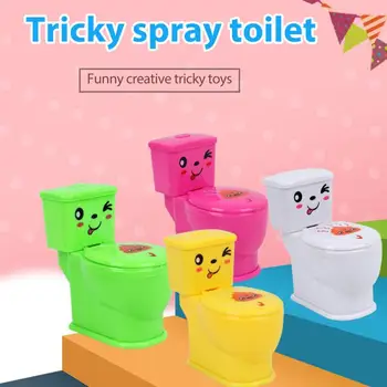 

Anti Stress Game Joke Toy Novelty Finger Toys Water Spray Toilet Trouble Game For Family Party Washroom