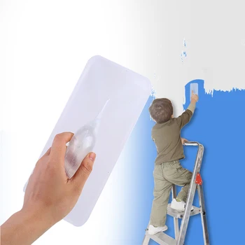 

Smoothening Concrete Spatula Garden Home Grout Float Flooring Tiling Transparent Plastic Wall Paint Round Head Plaster Trowel