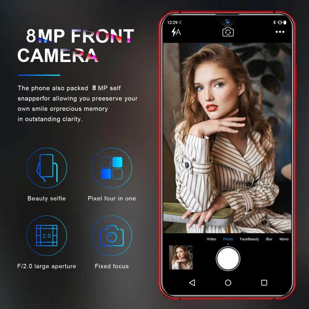 Mate35 6 3 дюймов 4G смартфон ГБ ОЗУ 128 Гб ПЗУ экран капли воды мобильный телефон