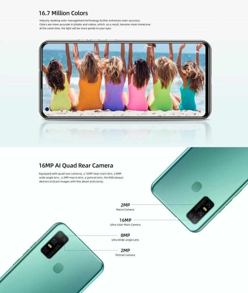 DOOGEE N30 Smartphone 6.55